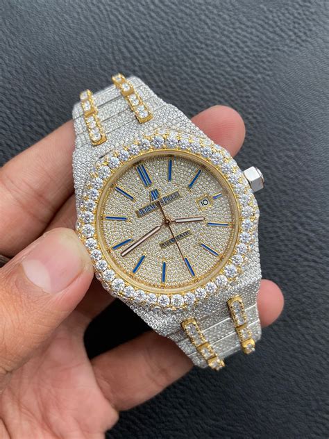 where to buy fake diamond watches|fully iced out watches.